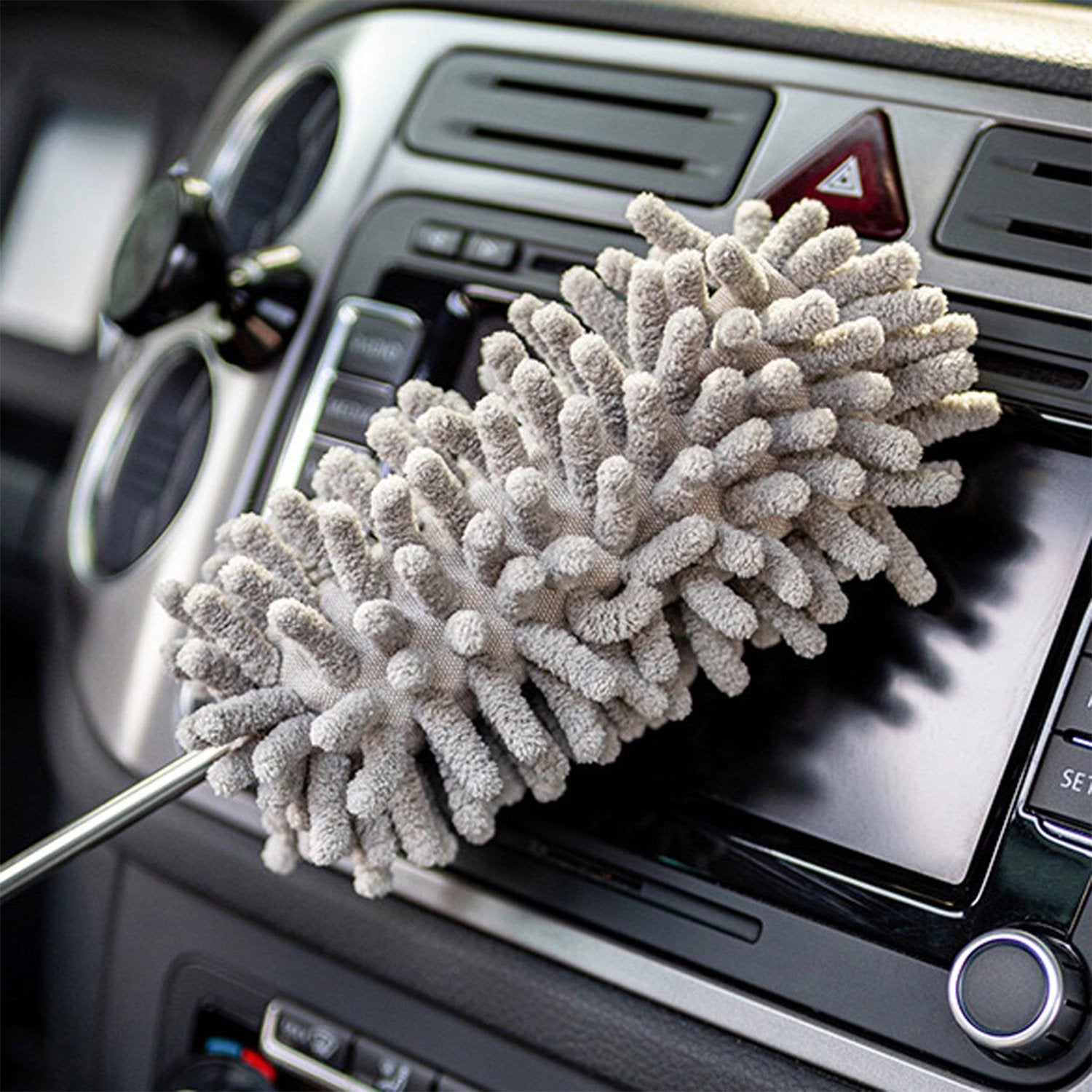 Microfiber Cleaning Duster with Handle