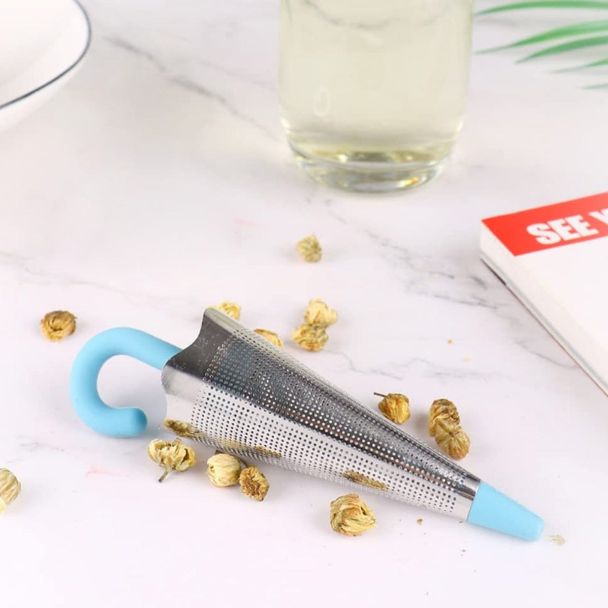Reusable Cute Umbrella Tea Strainer