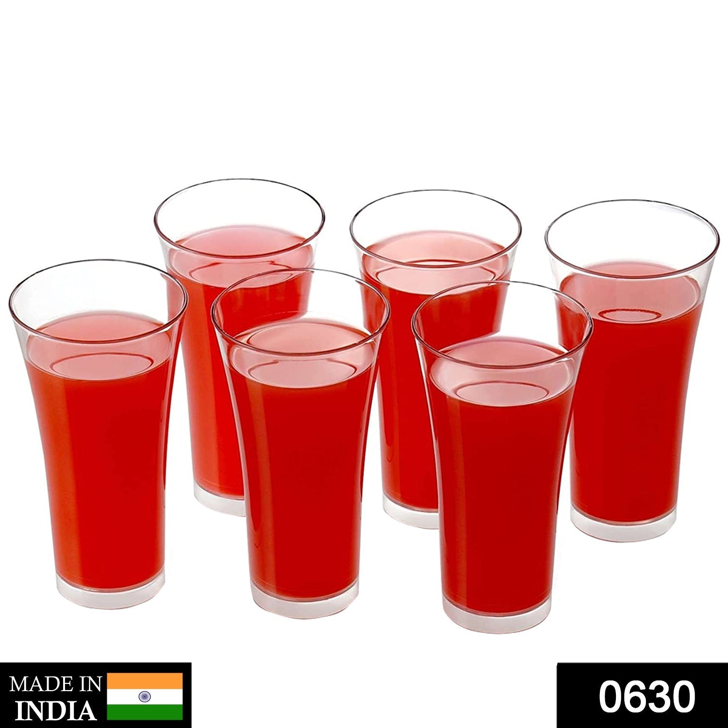 Unbreakable Transparent Glass Set