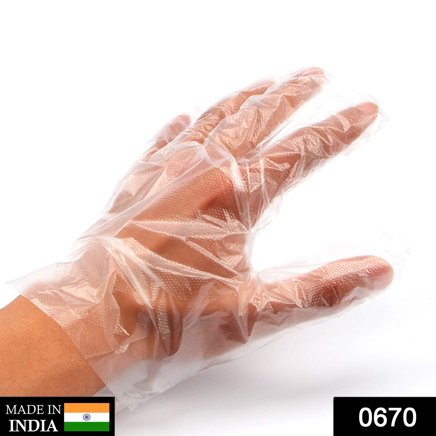 Plastic Transparent Disposable Clear Gloves