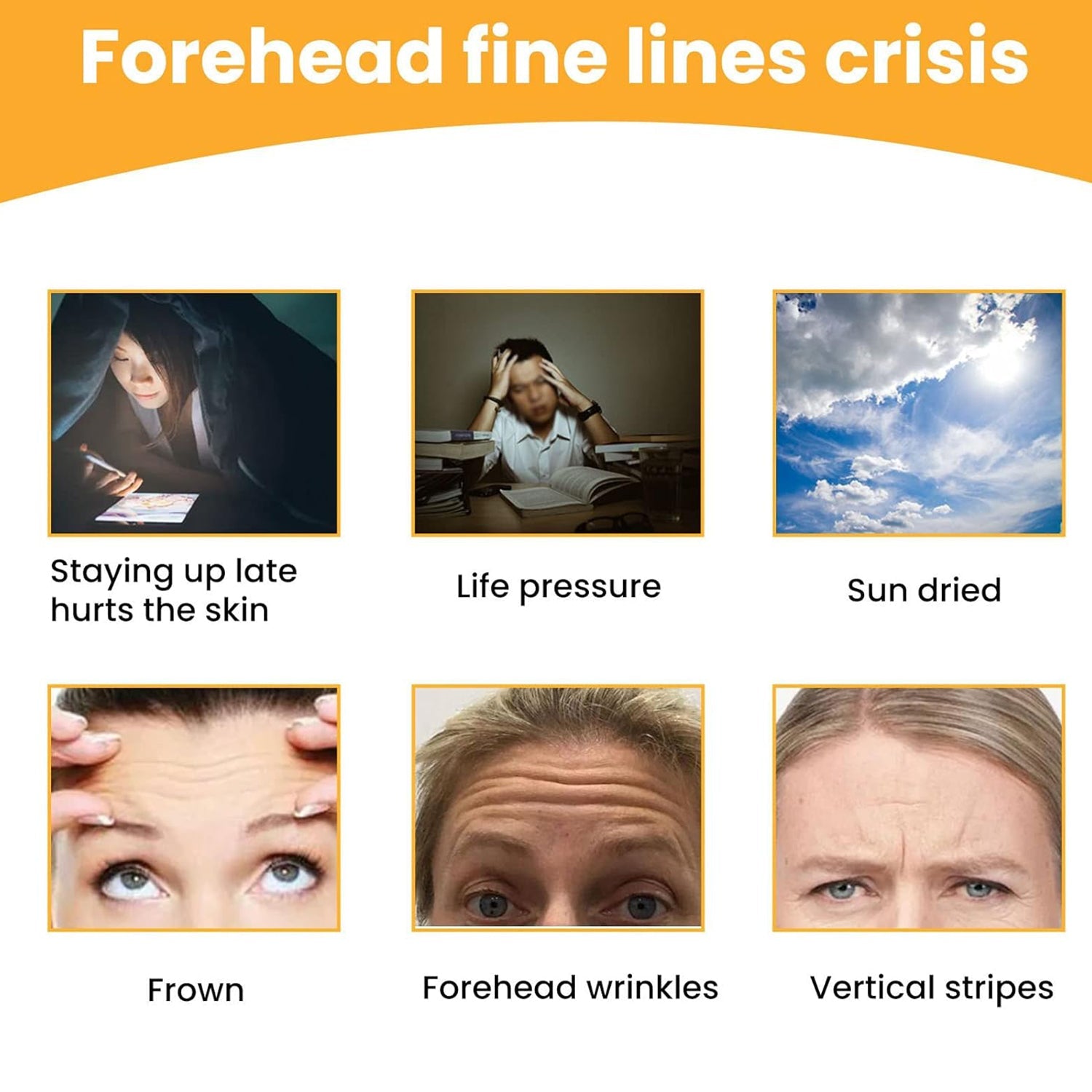 Forehead Wrinkle Smoothing Patches