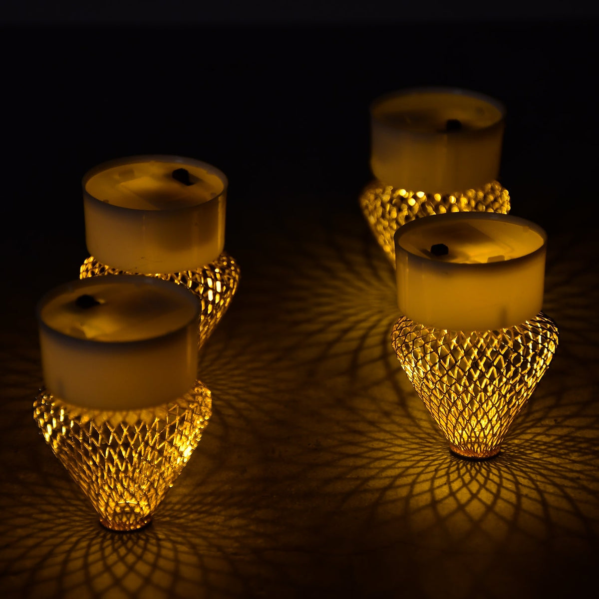 Flameless LED Tea Lights – 12 Pack