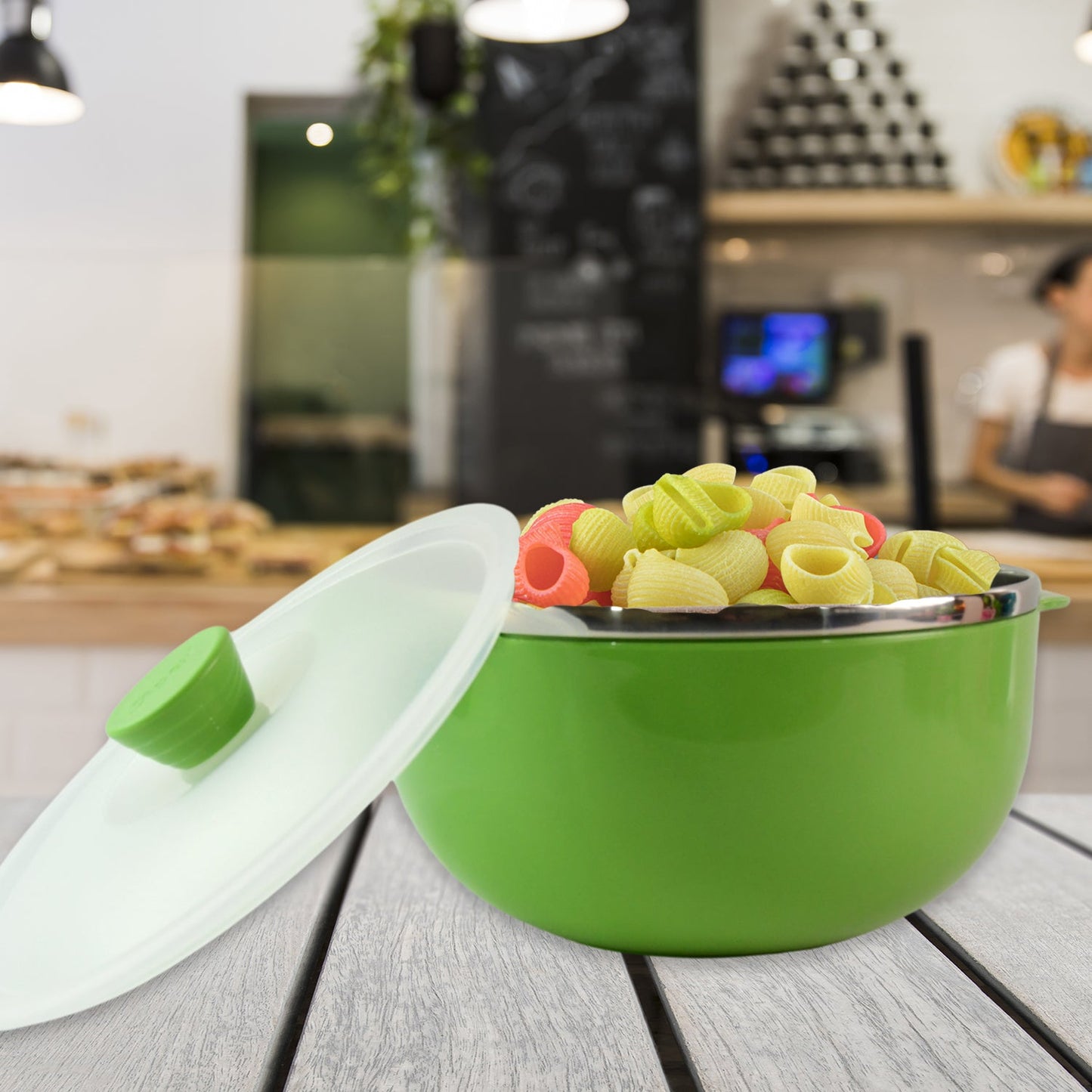 Apex 2200ml Microwave-Safe Serving Bowl