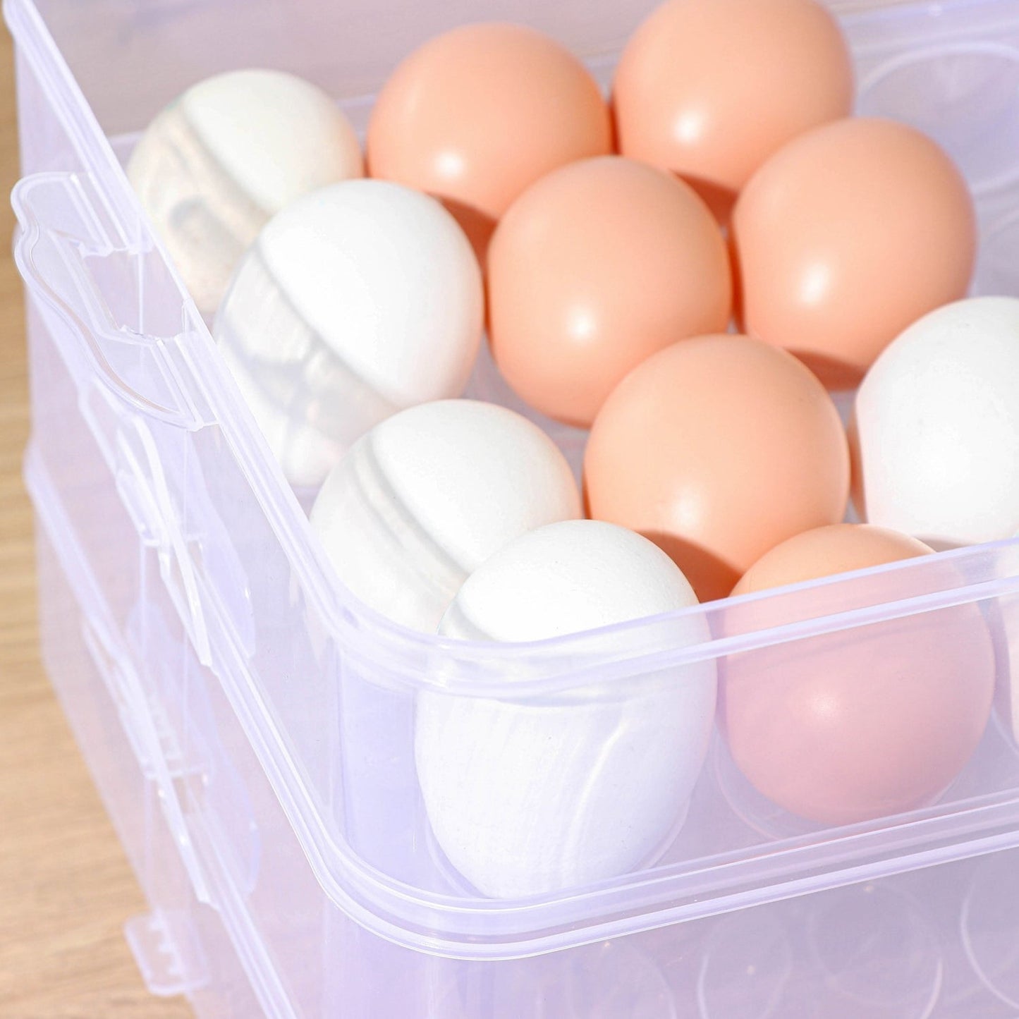 3-layer Plastic Refrigerator Egg Storage Box