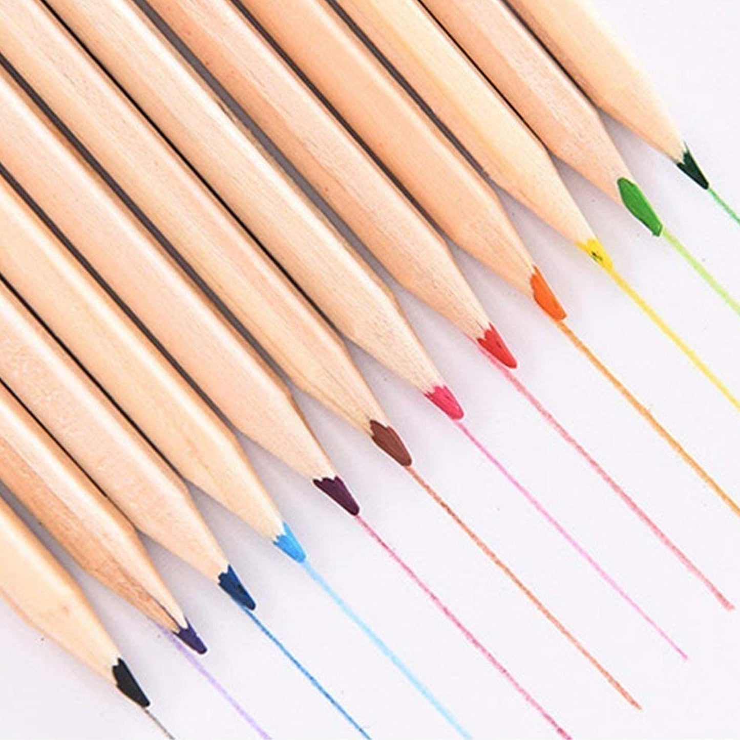 Colorful Wooden Pencil Set