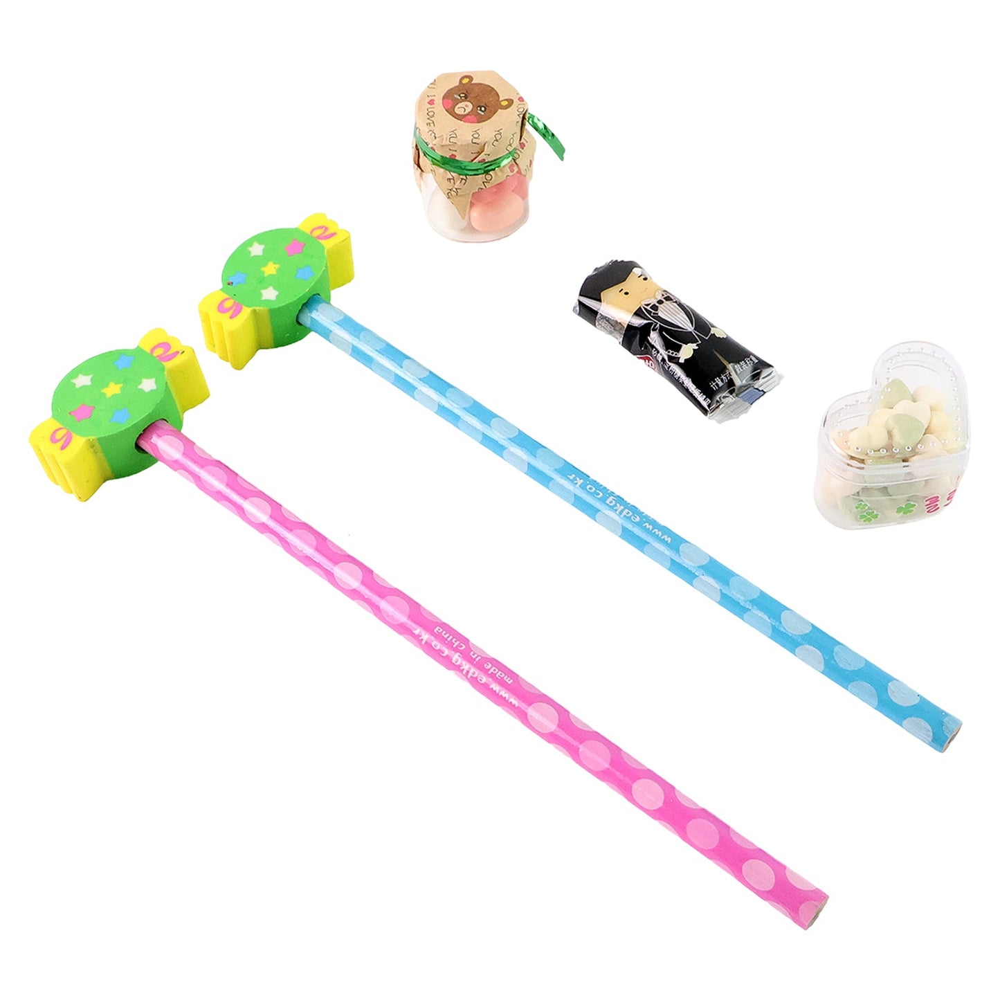 Candy-Themed Pencil Set