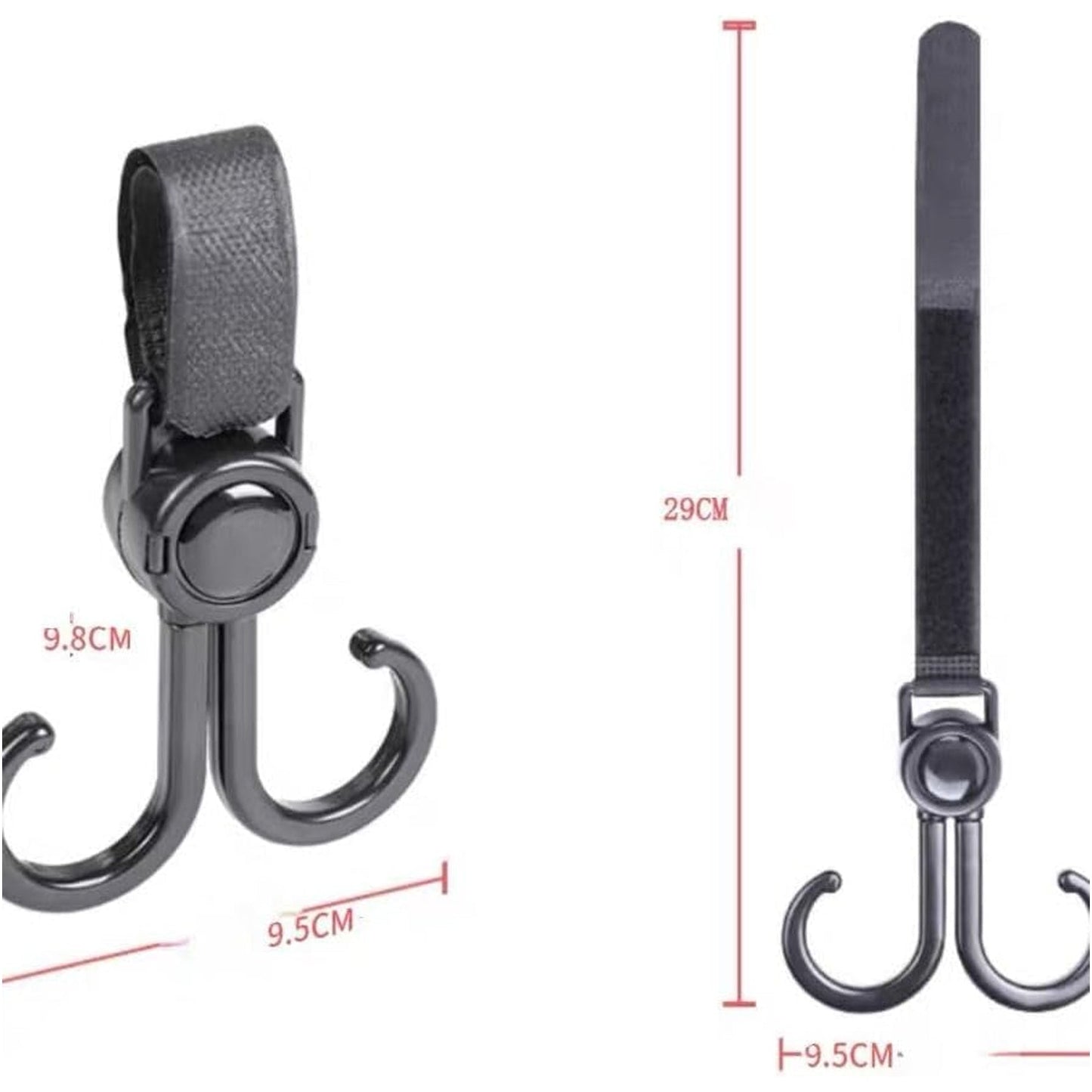 360° Rotating Stroller Hook