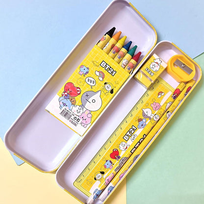 Stationery Kit For Kids (12 Pc Set)