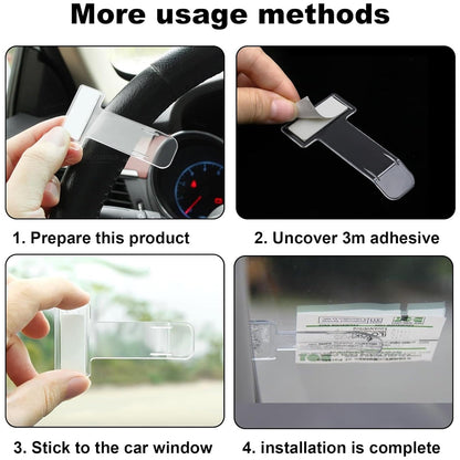 Car Ticket Holder Clip