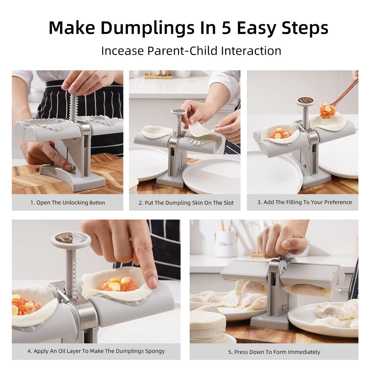 Dumpling Maker Mold
