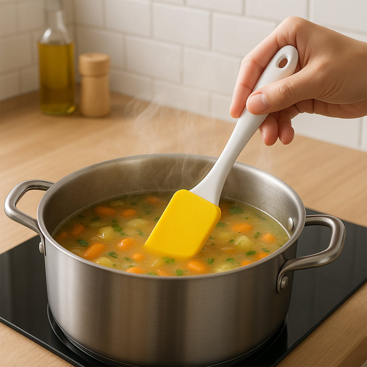 Spatula and Pastry Brush