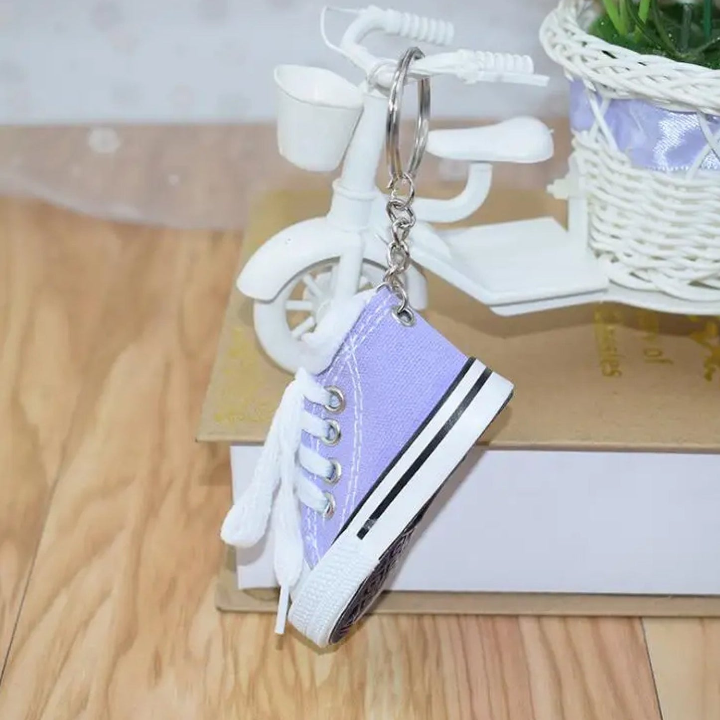 Mini Converse Keychain