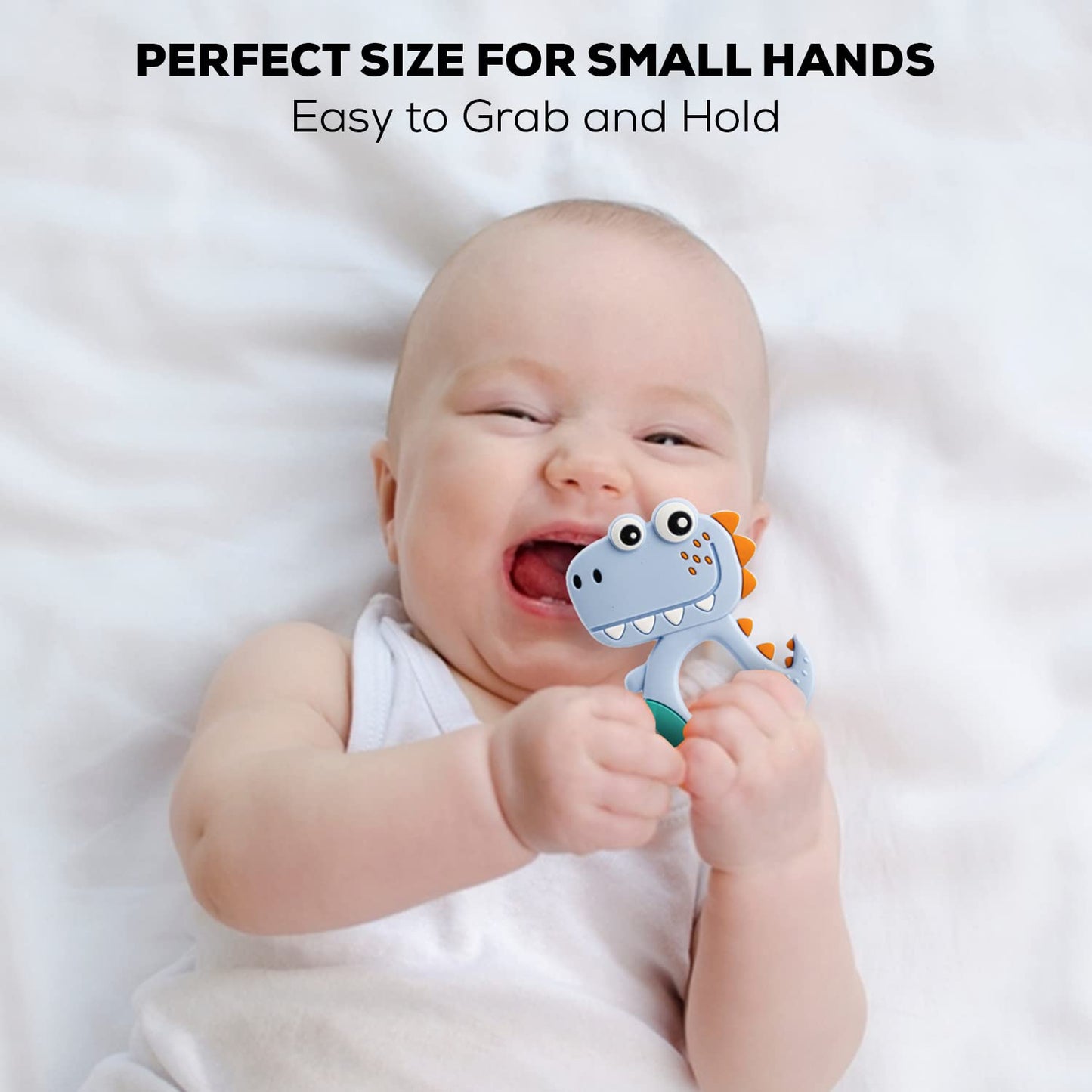 Dinosaur Baby Teether Toy