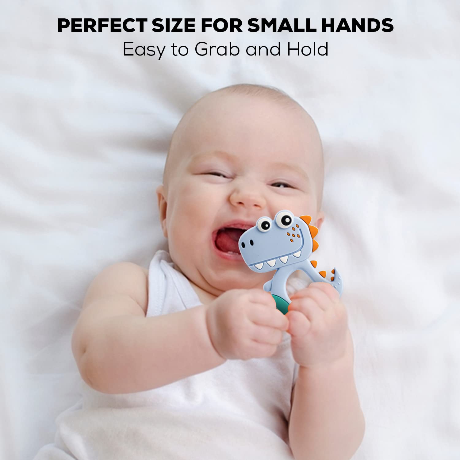 Dinosaur Baby Teether Toy