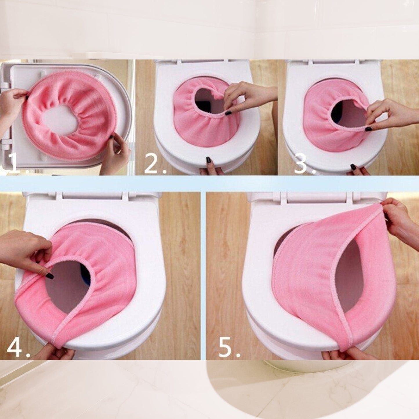Warm Toilet Seat Cover Pad