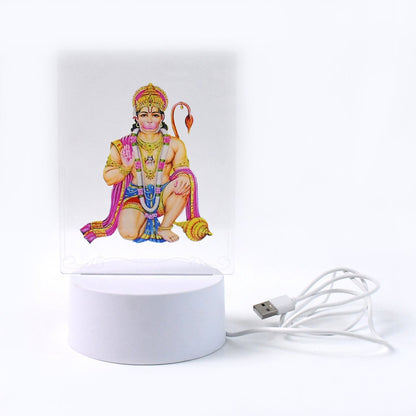 3D Lord Hanuman LED Lamp