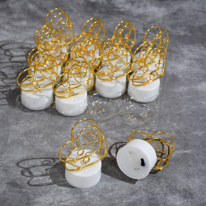 Flameless Heart LED Candles (12 Pcs)