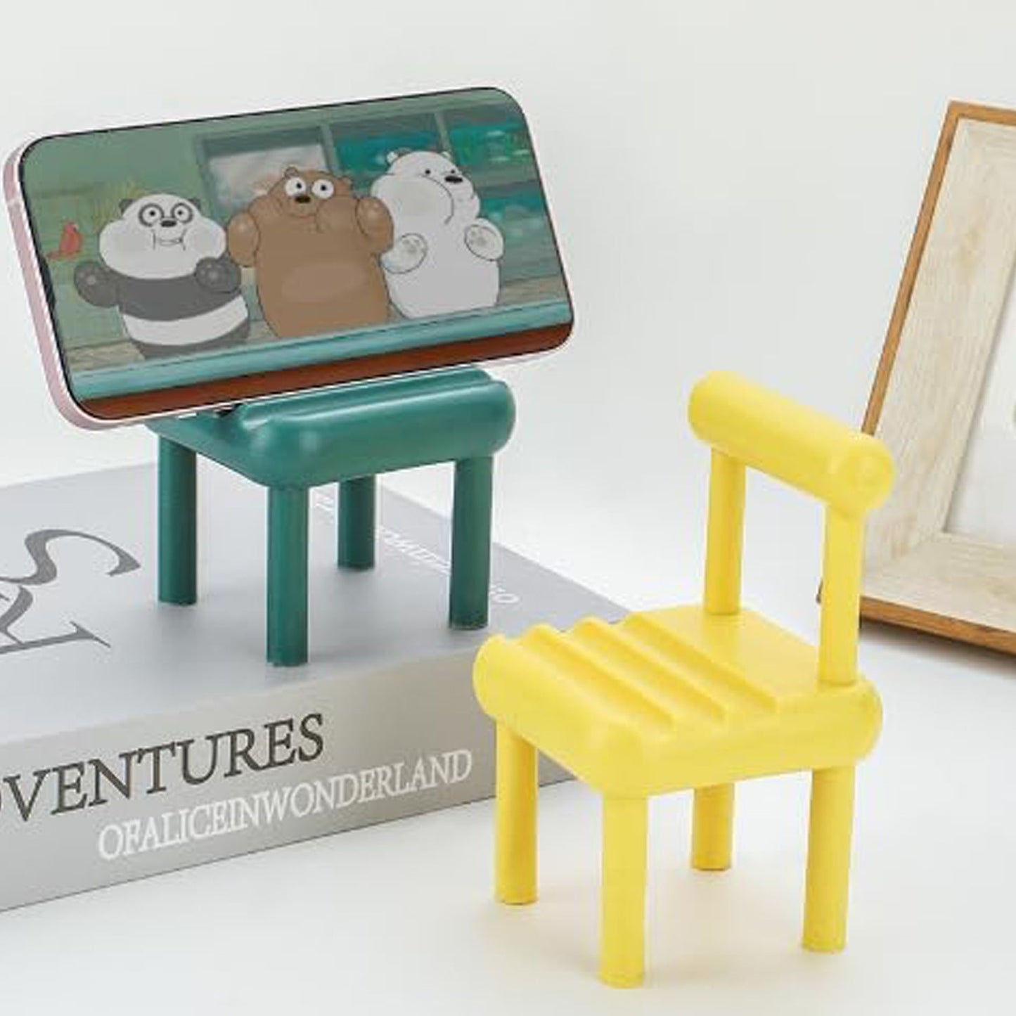 Mini Chair Phone Holder – 1 Pc