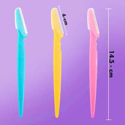 Painless Facial Hair Razors 3-Pack