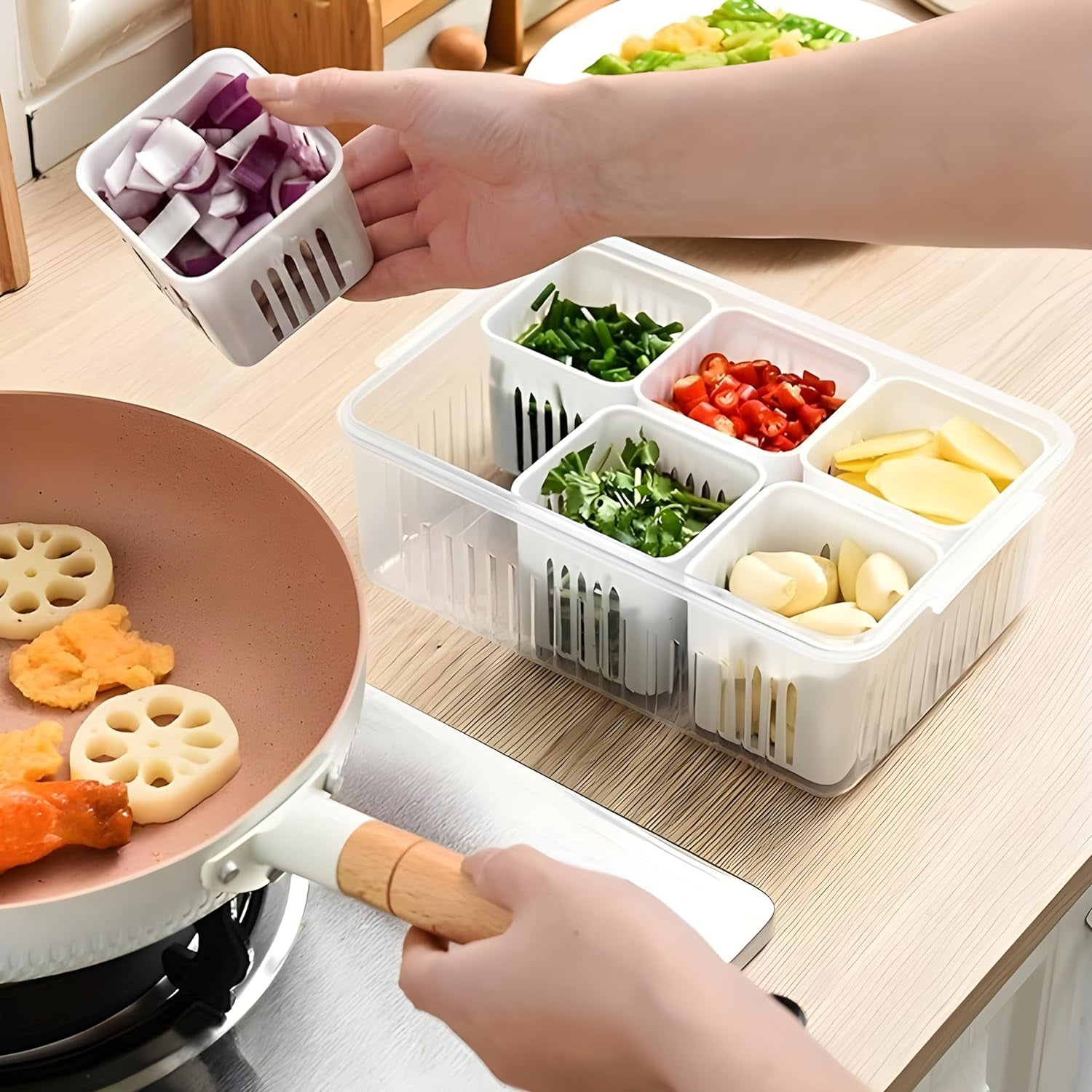 Fridge Storage Boxes (1 Pc)
