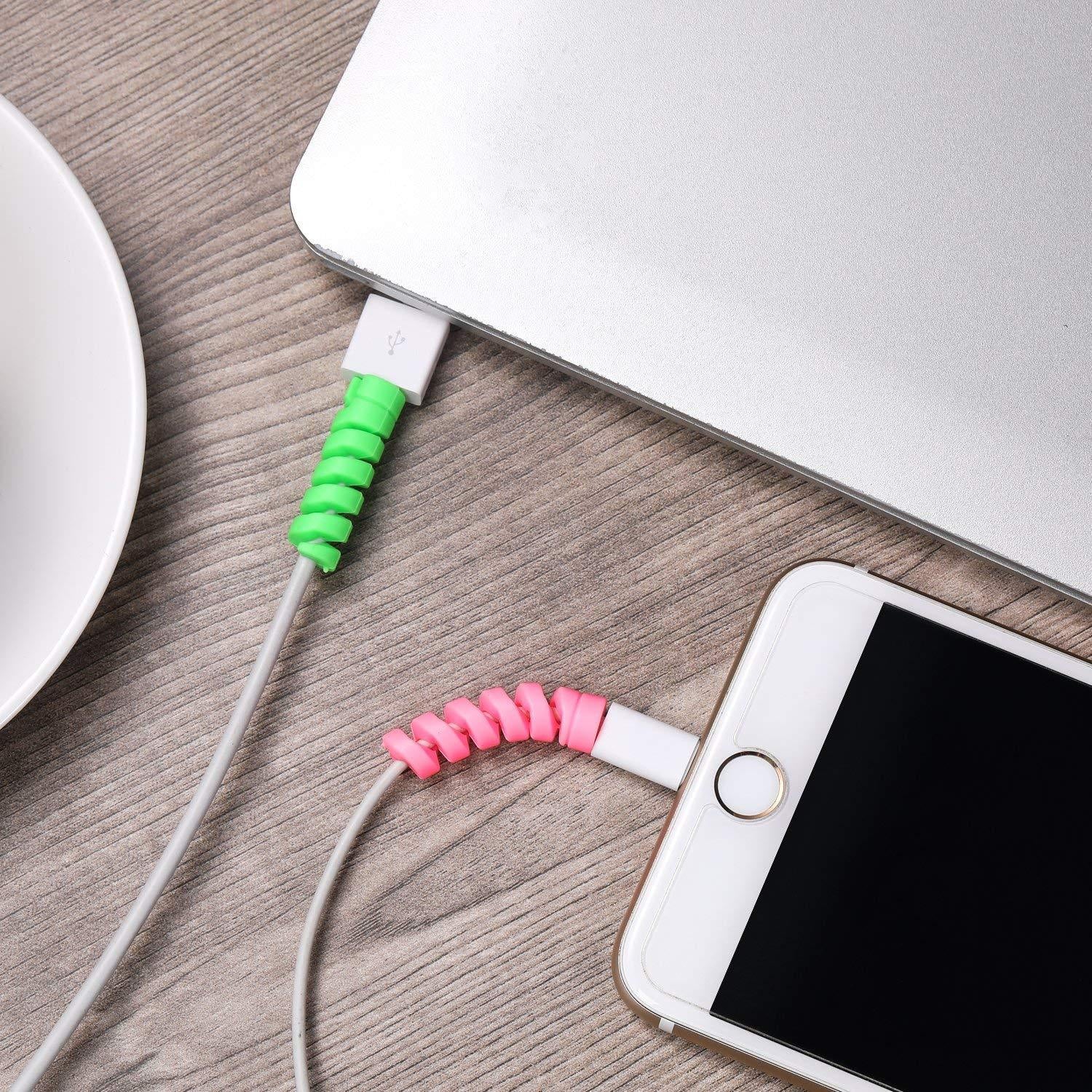 Spiral Charger Cable Protectors
