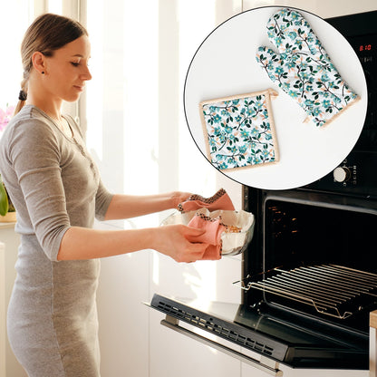 Professional Cotton Oven Mitts
