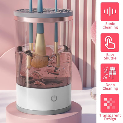 Automatic Makeup Brush Cleaner