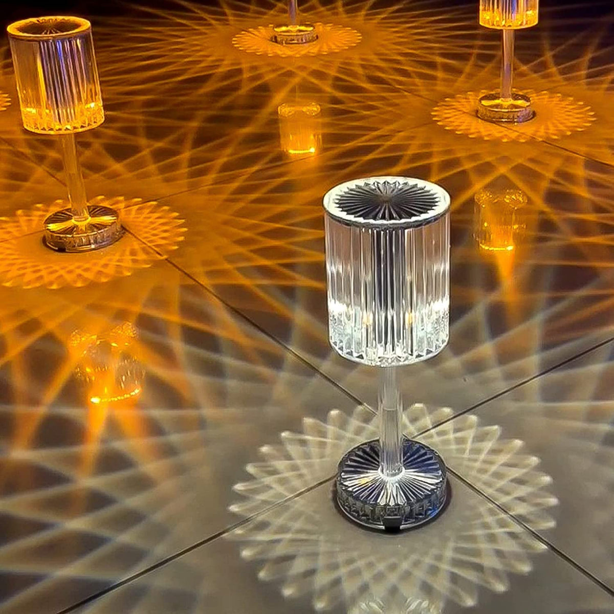 Crystal Touch Table Lamp