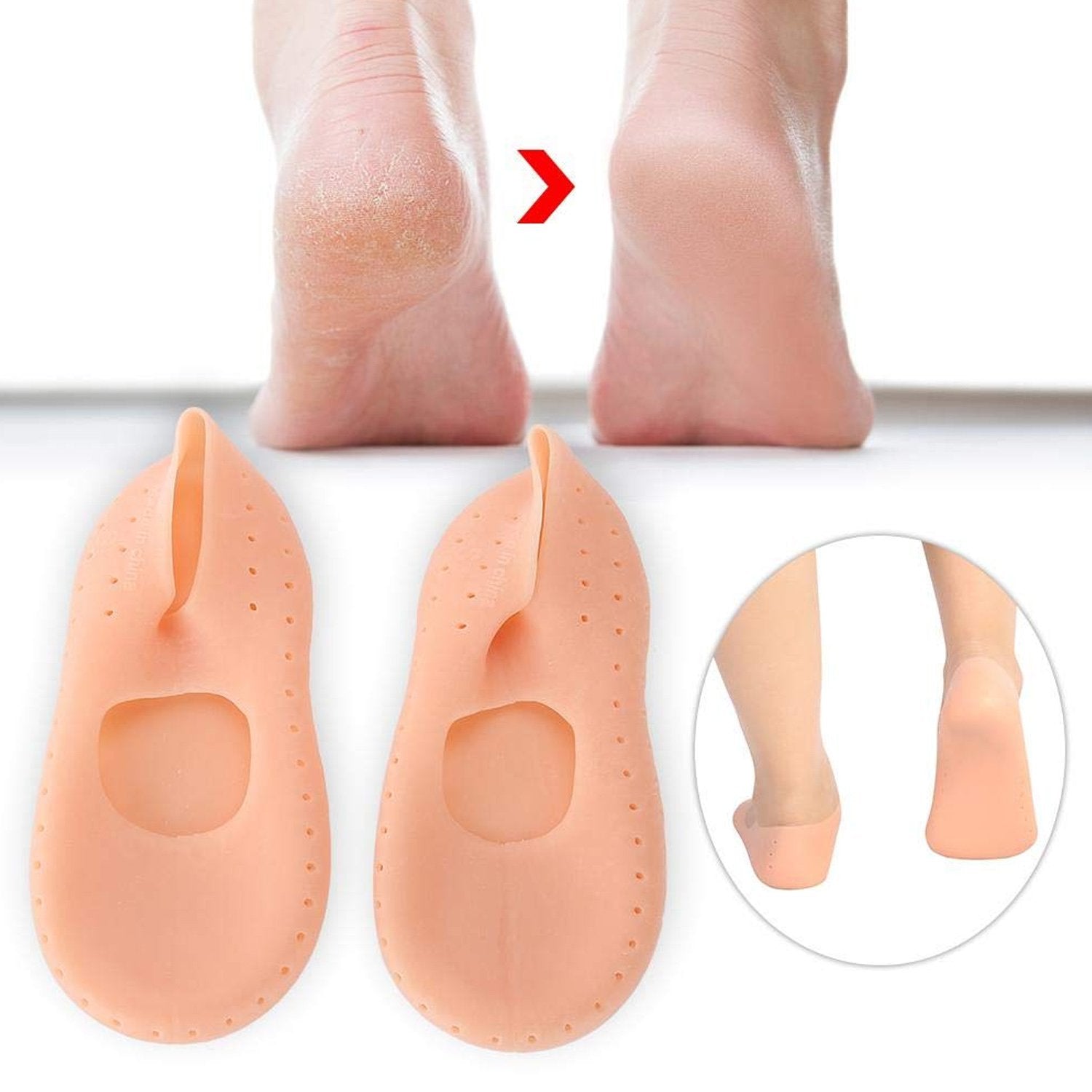 Anti Crack Silicone Gel Moisturising Socks