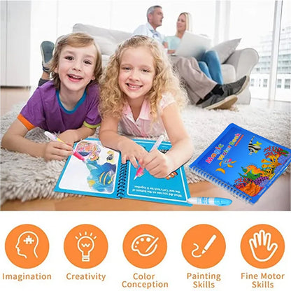 Magic Water Coloring Book