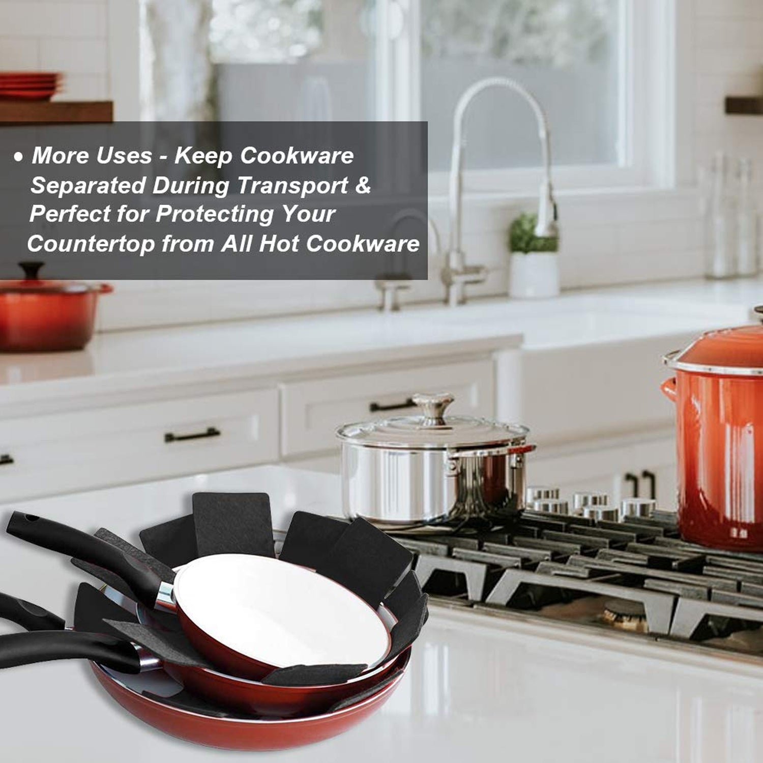 Pots & Pans Protectors – 3 Pcs