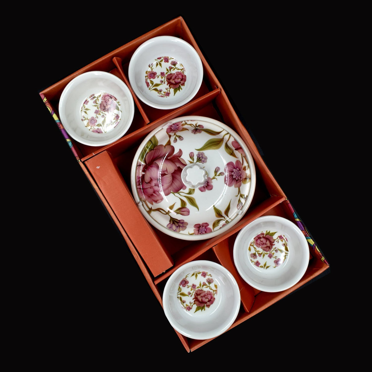 Elegant 5-Pc Pudding Set