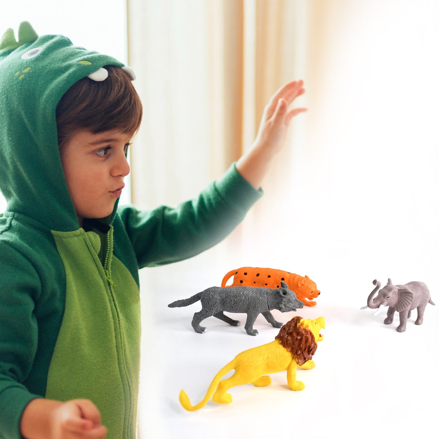Small Wild Animal Set For Kids (4 pcs)
