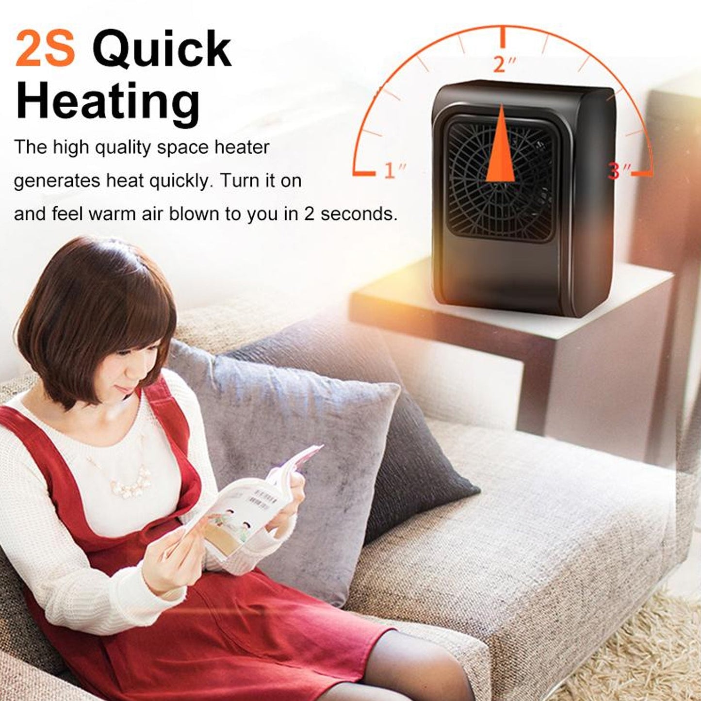 Portable Room Heater – 220V