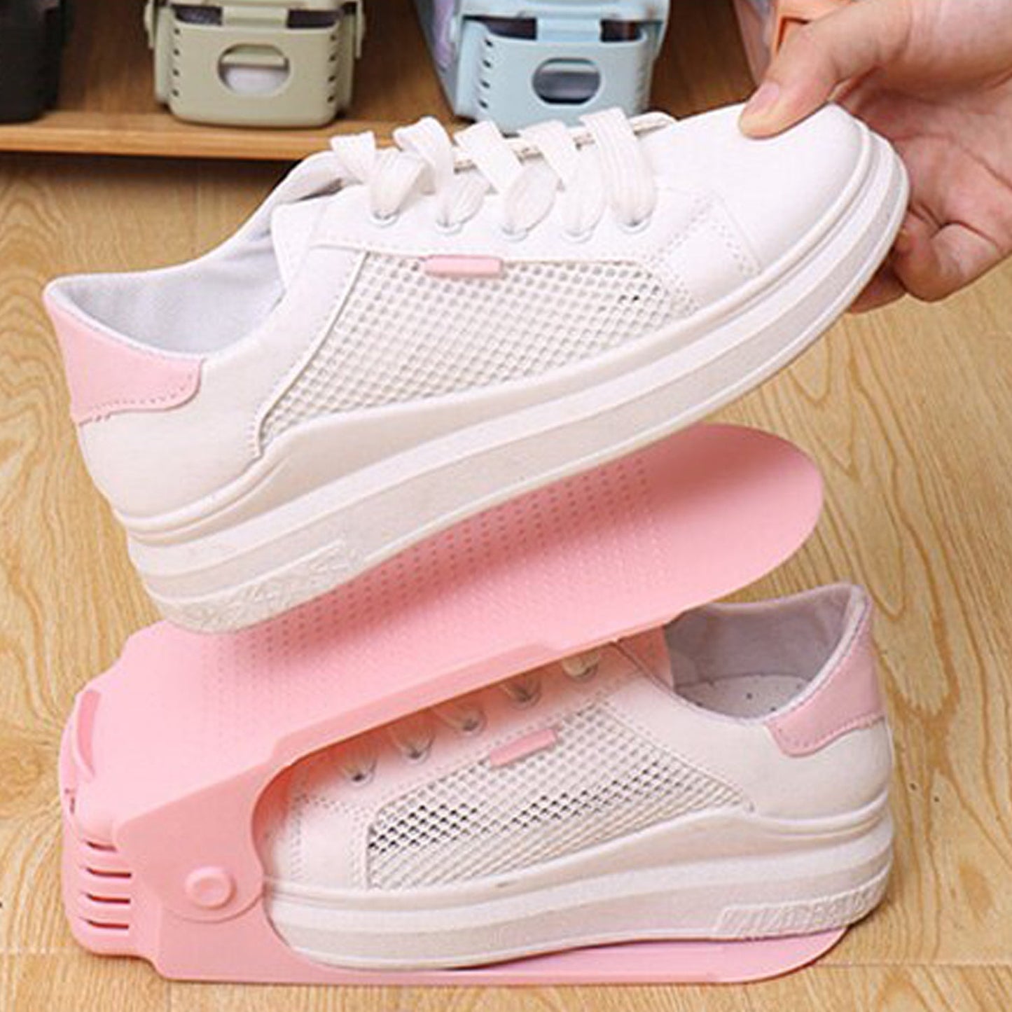 Adjustable Shoe Rack
