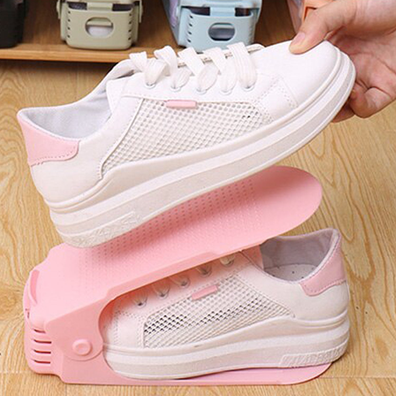 Adjustable Shoe Rack