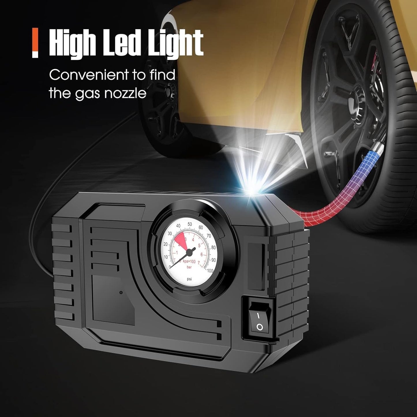 Portable 12V Air Compressor