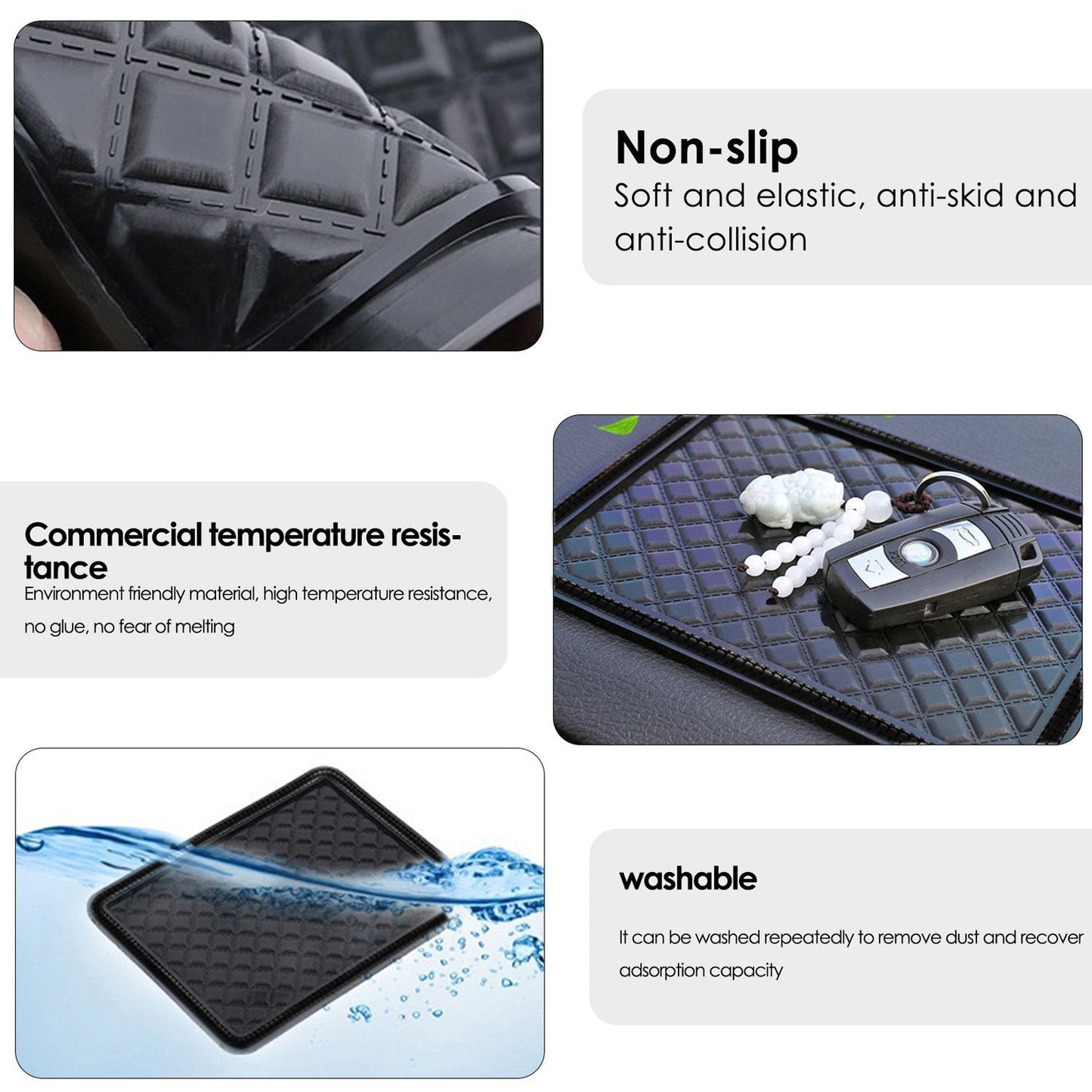 Anti Skidgrass Vinyl Mat Pad (1pc)