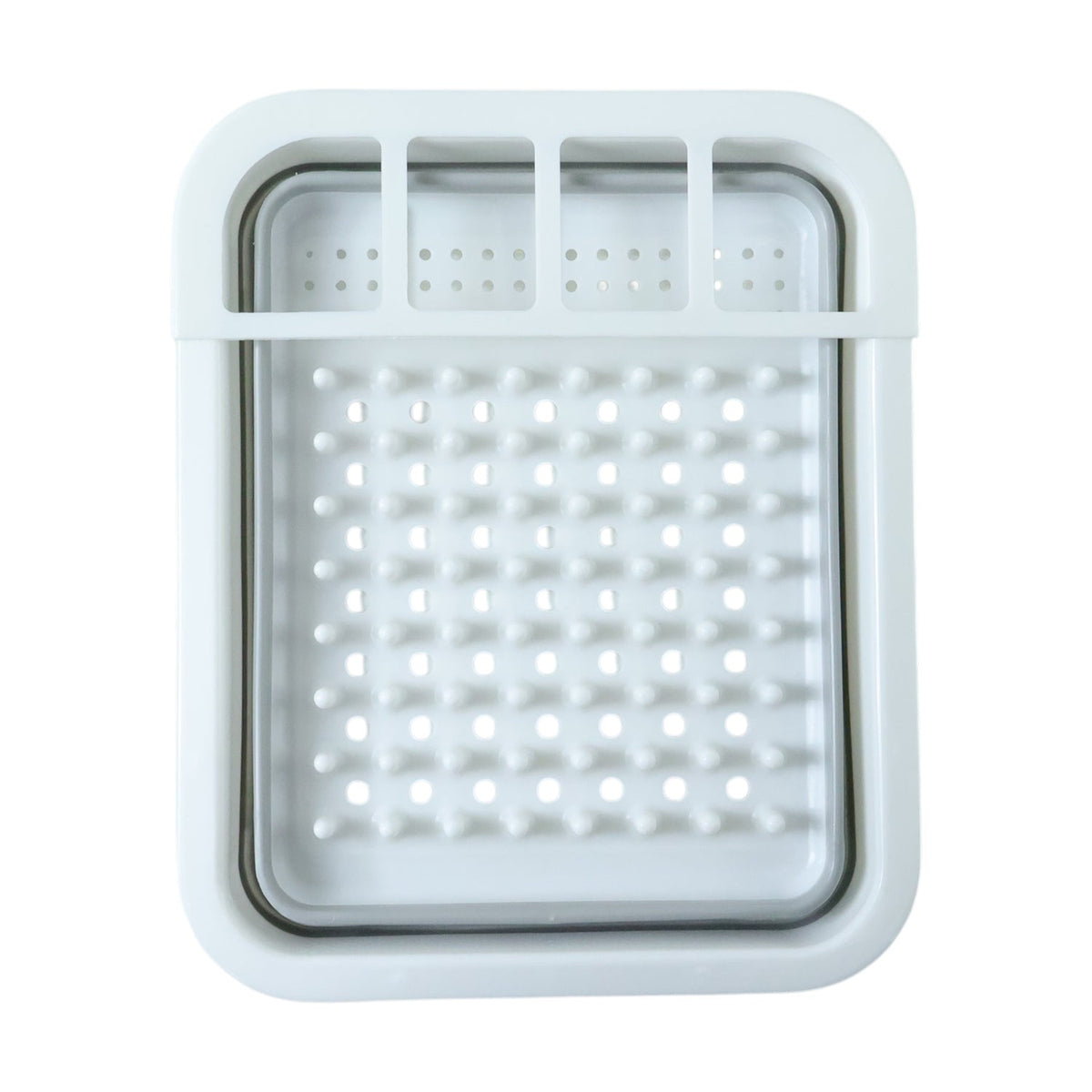 Collapsible Folding Silicone Dish Drying Drainer Rack