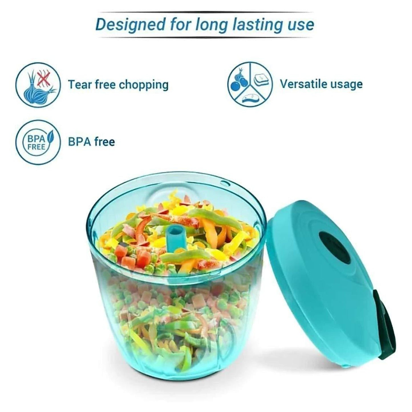 Pull-String Vegetable Chopper