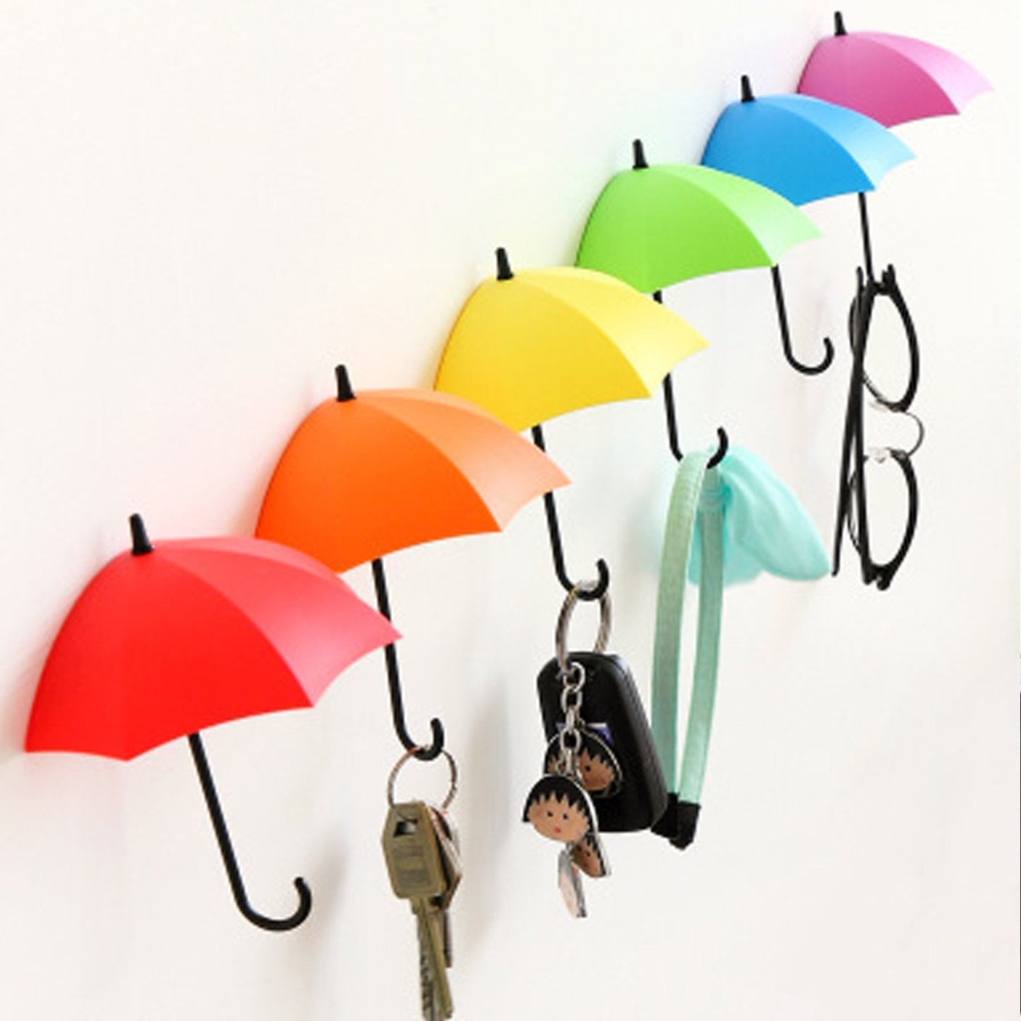 Colorful Umbrella Key Holder