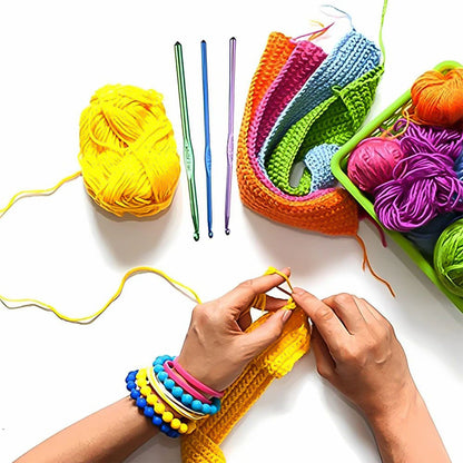 Aluminium Crochet Needle Set