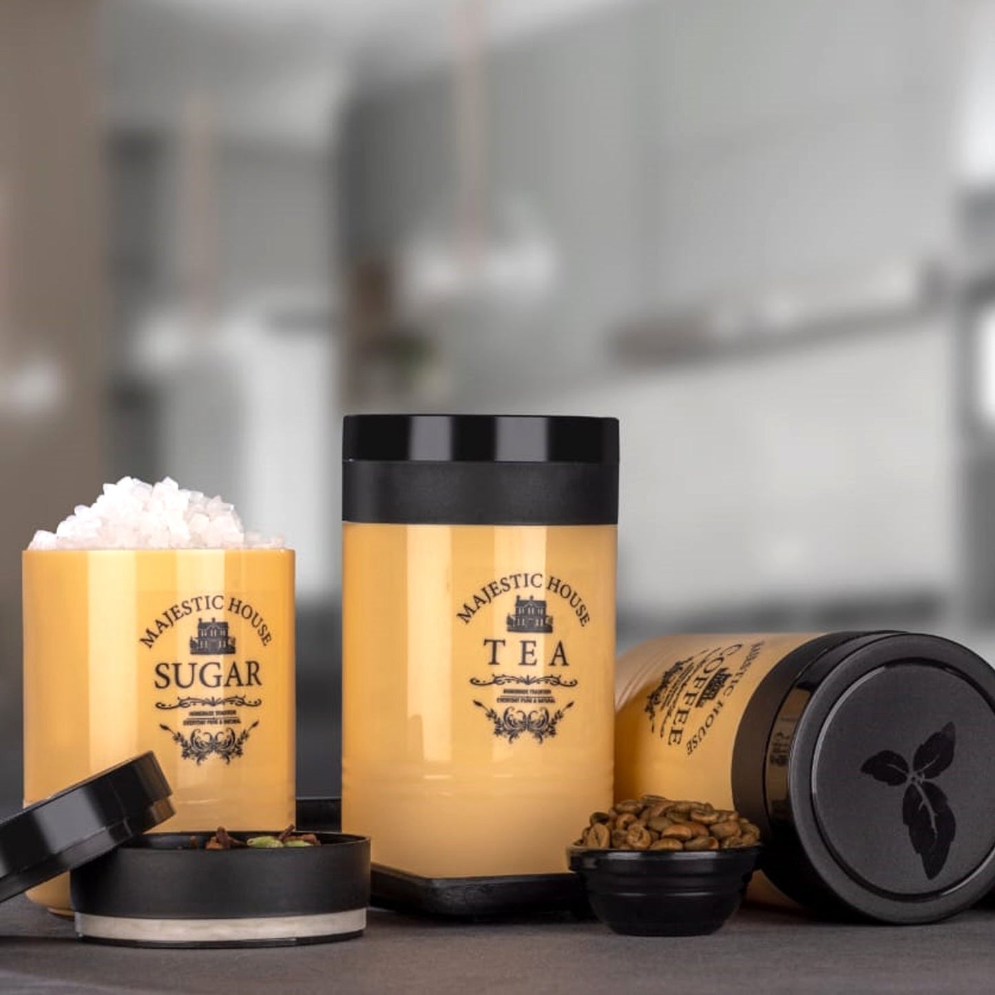 Accurate Seal Tea Sugar Coffee Container
