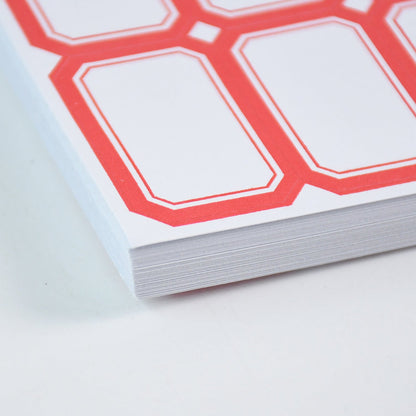 Blank Label Sticker Sheets (50 Sheet)