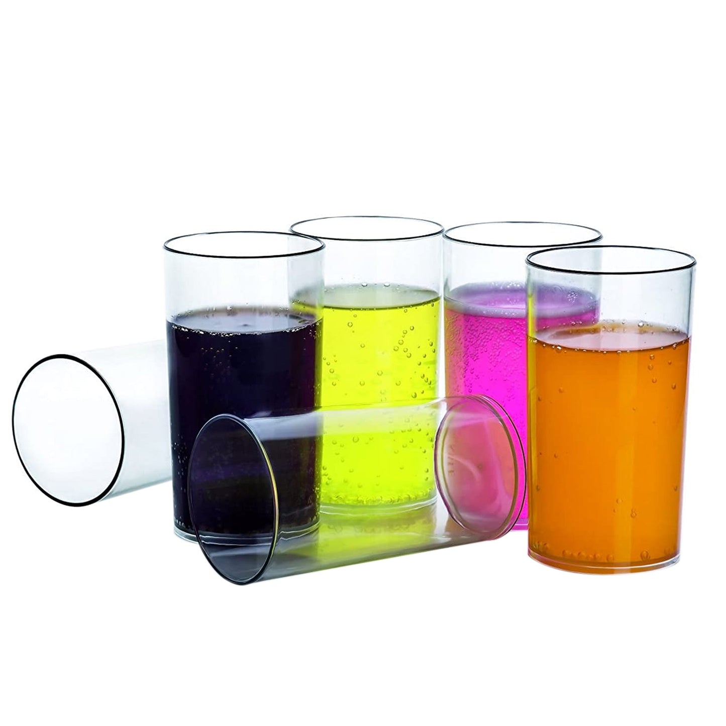 Unbreakable Transparent Glasses Set