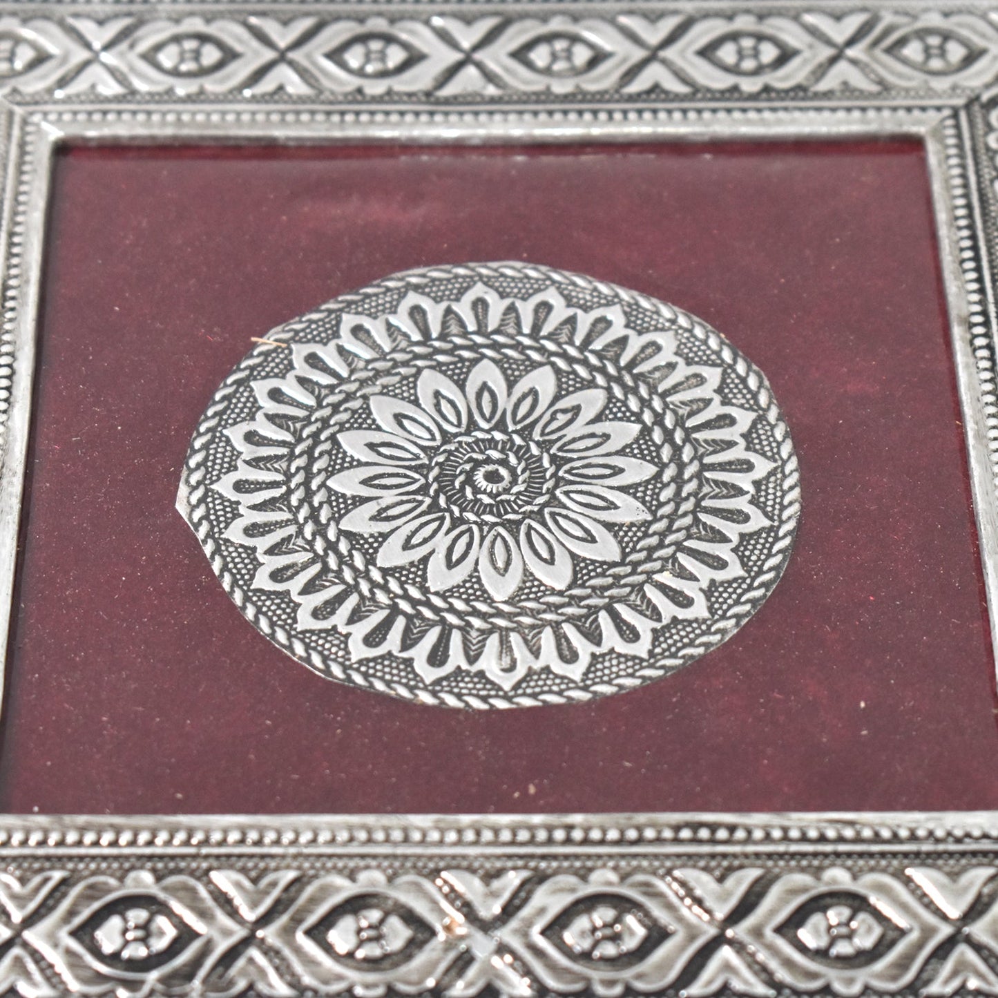 Silver - Square Pooja Chowki