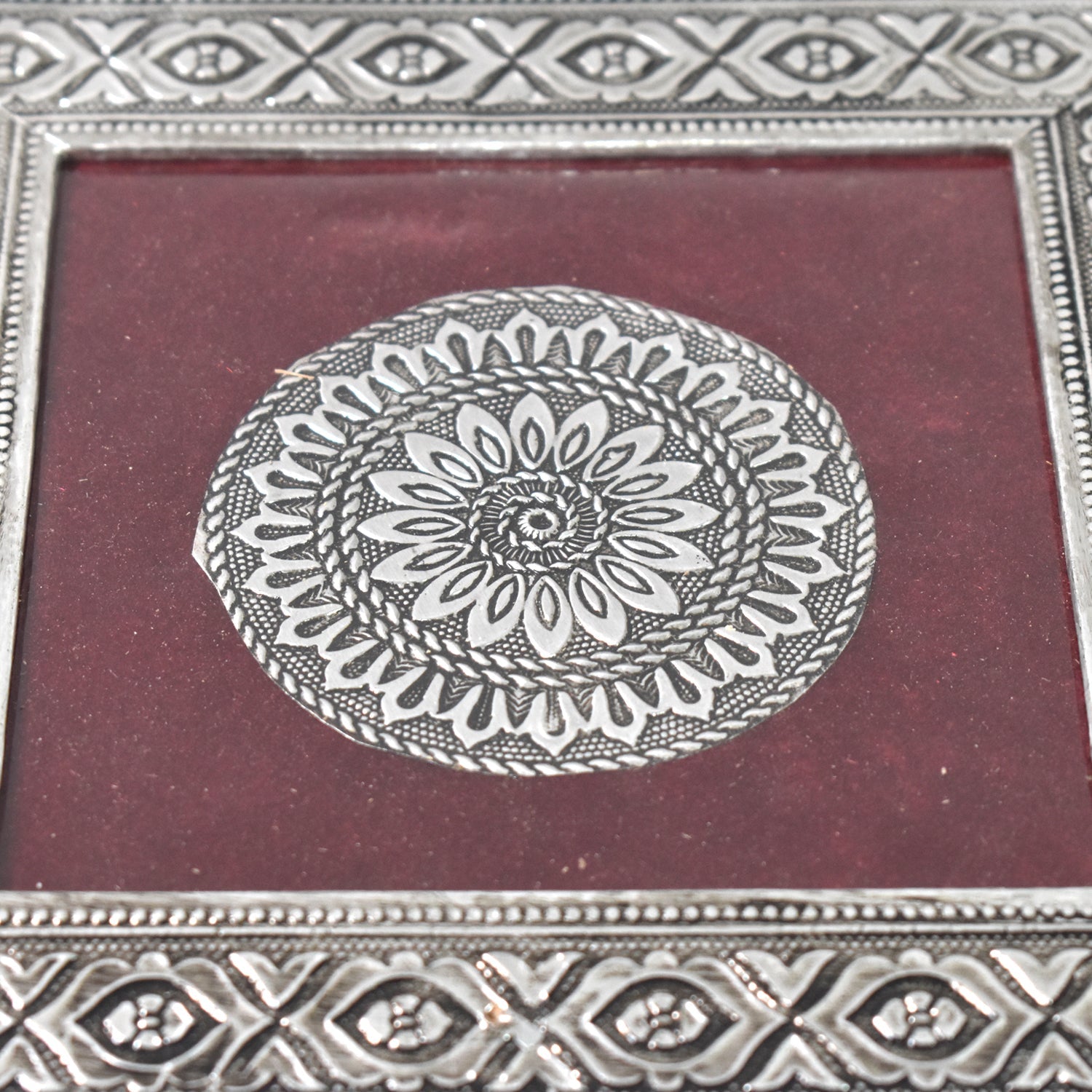 Silver - Square Pooja Chowki