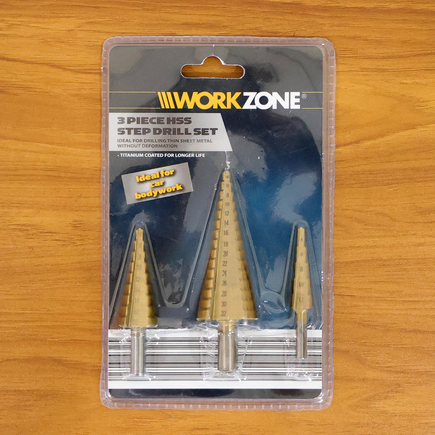 Titanium Step Drill Bit Set