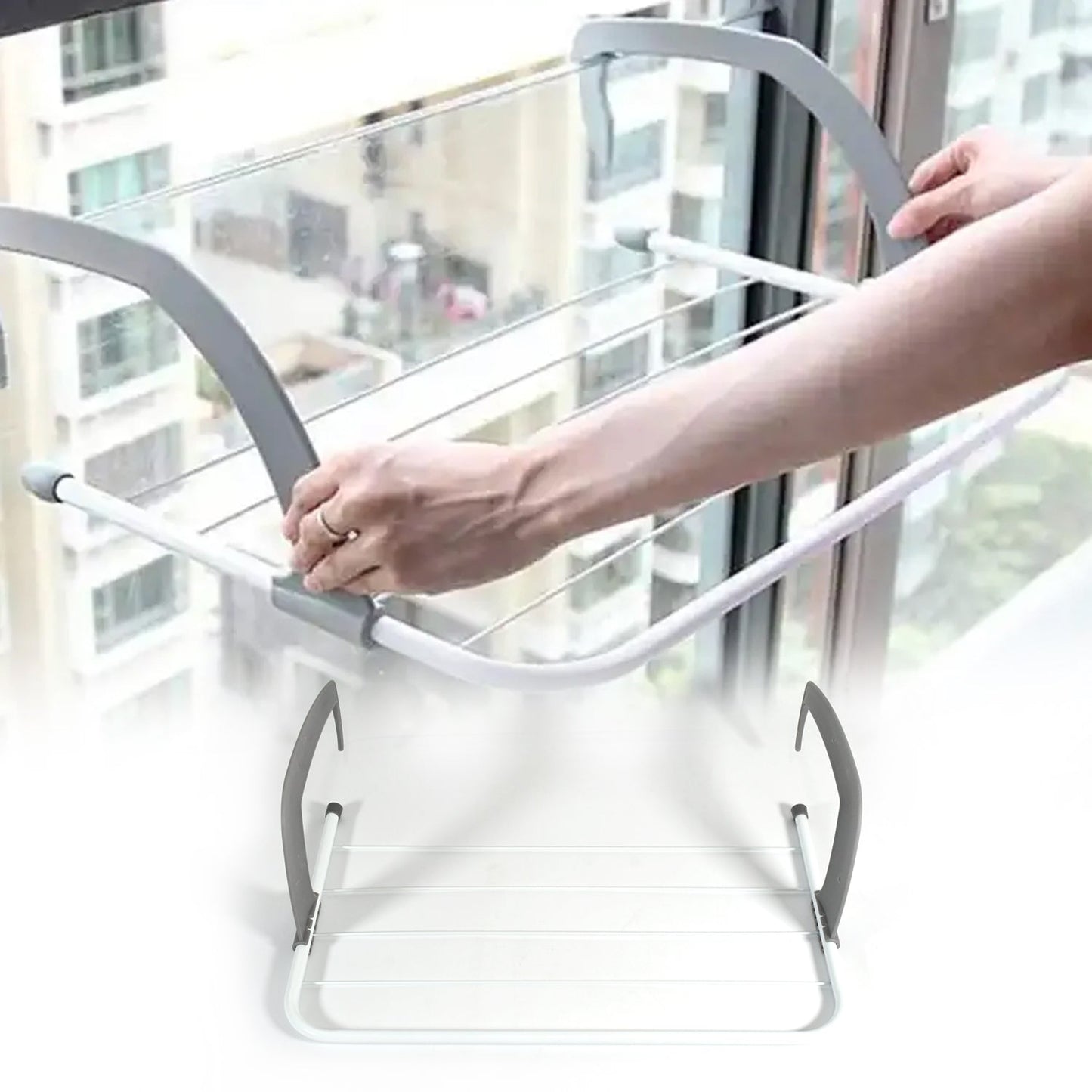 Folding Clothes Drying Rack