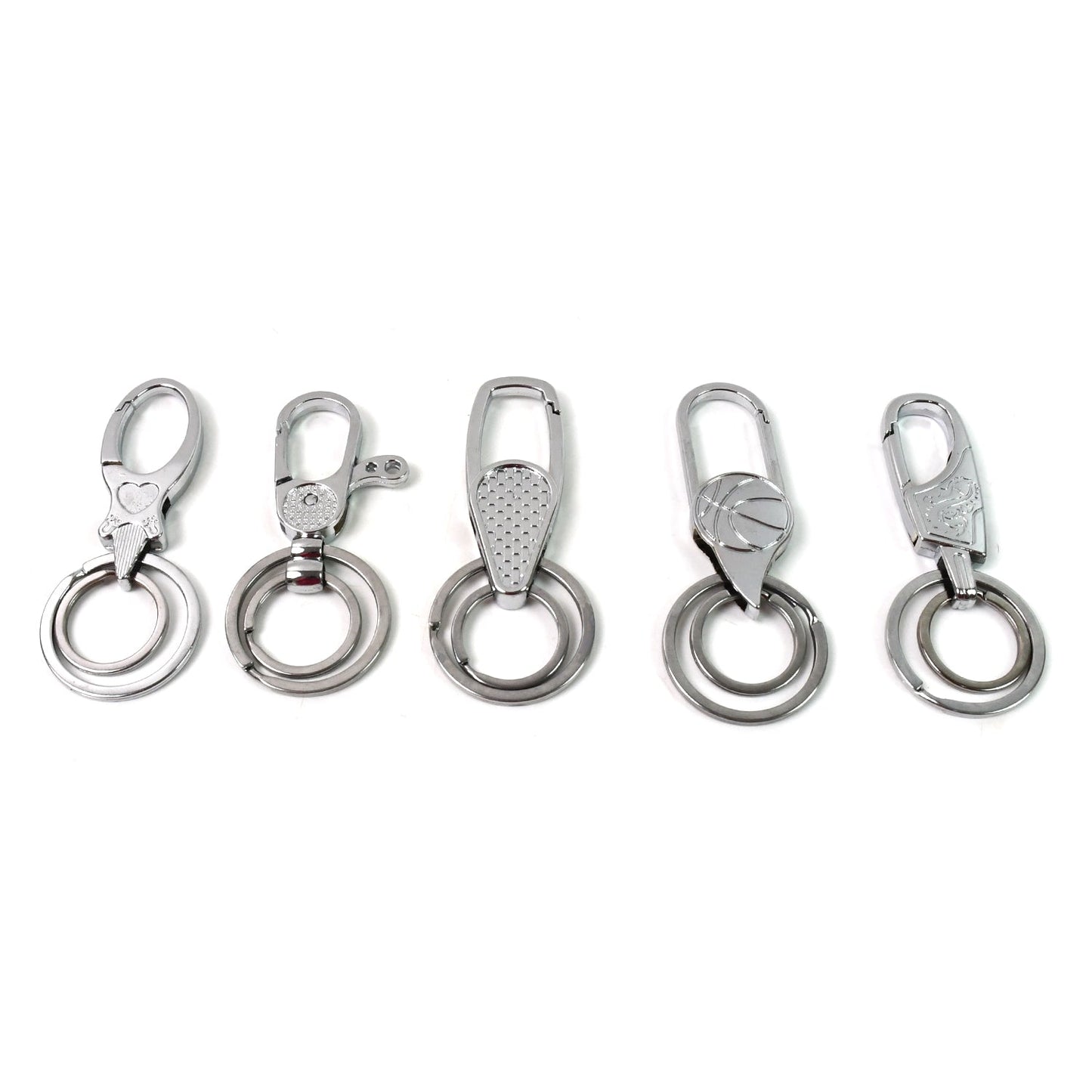 Luxury Stainless Steel Keychain